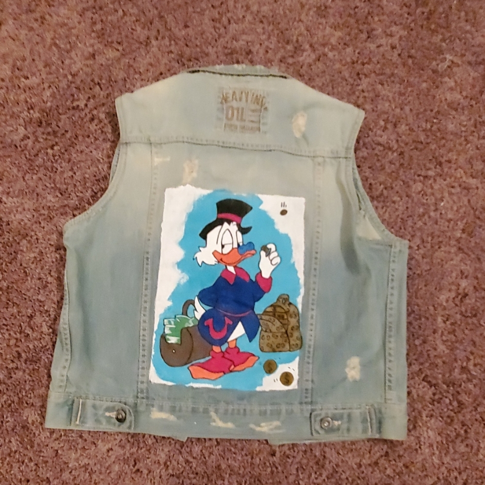 Kid custom  denim jacket